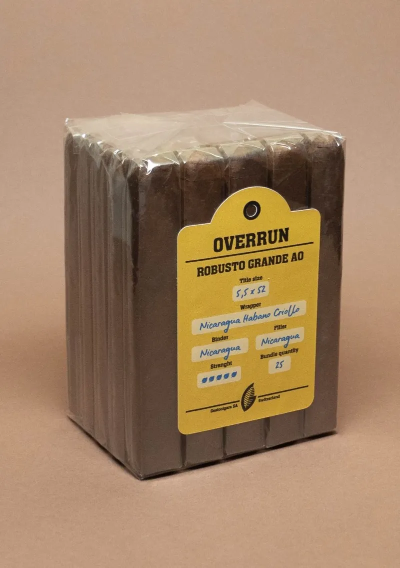 Overrun, Est Robusto Grande AO — alternate view